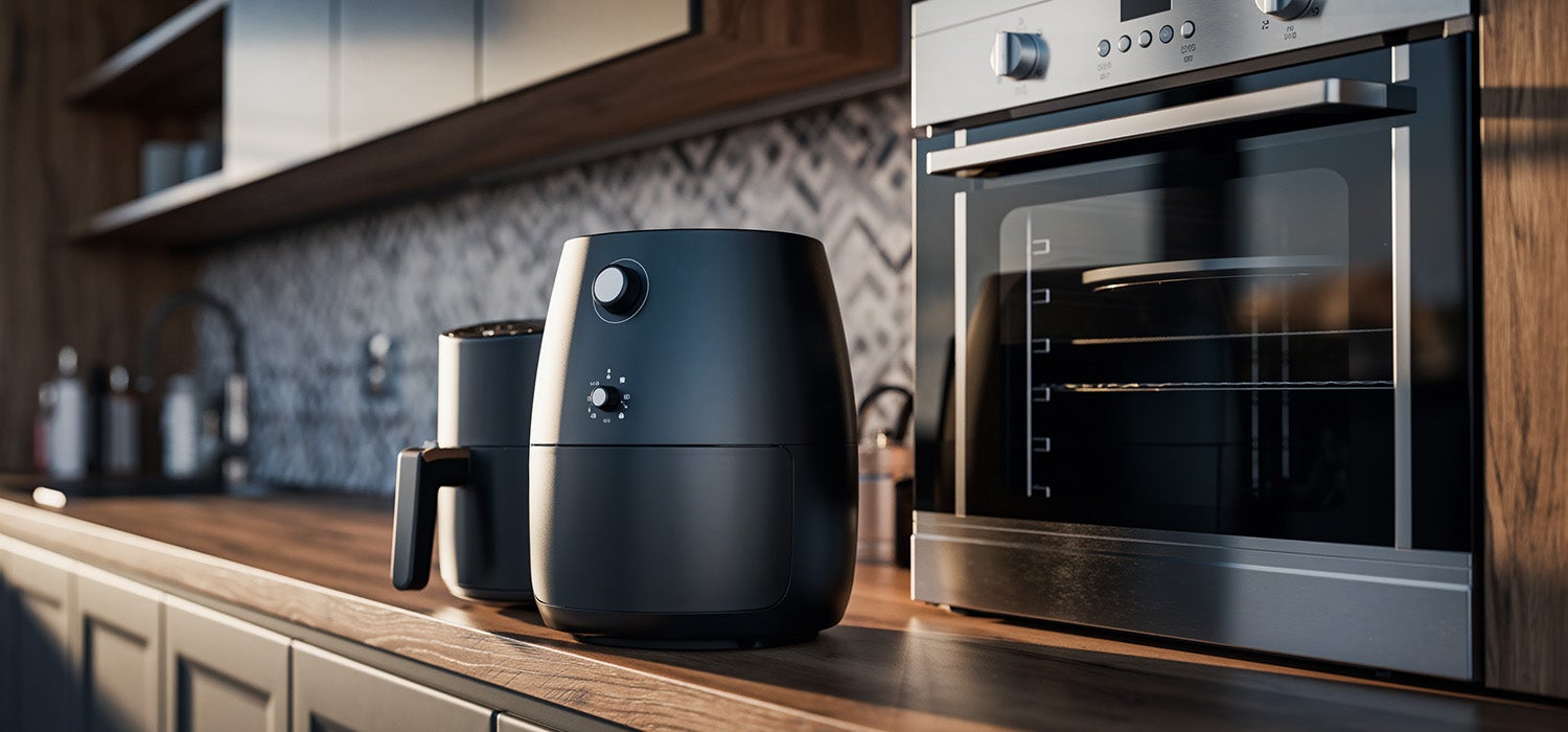 Backofen gegenüber Airfryer 