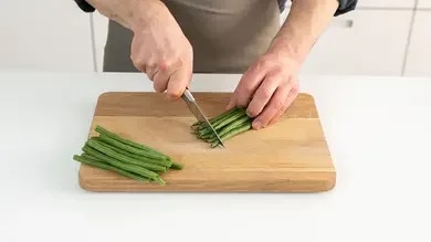 Maggi Kochratgeber grüne Bohnen putzen
