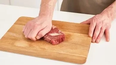 Steak zubereiten