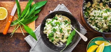 Rezeptfoto von Bärlauch Rissoto