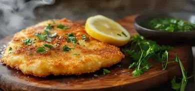Schnitzel mit Zitrone