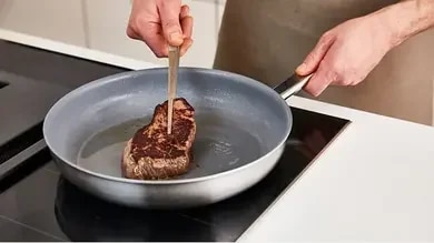 Steak zubereiten