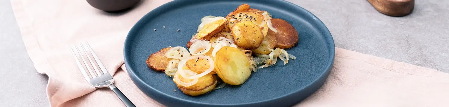 Maggi Kochstudio Header Bratkartoffeln aus rohen Kartoffeln 