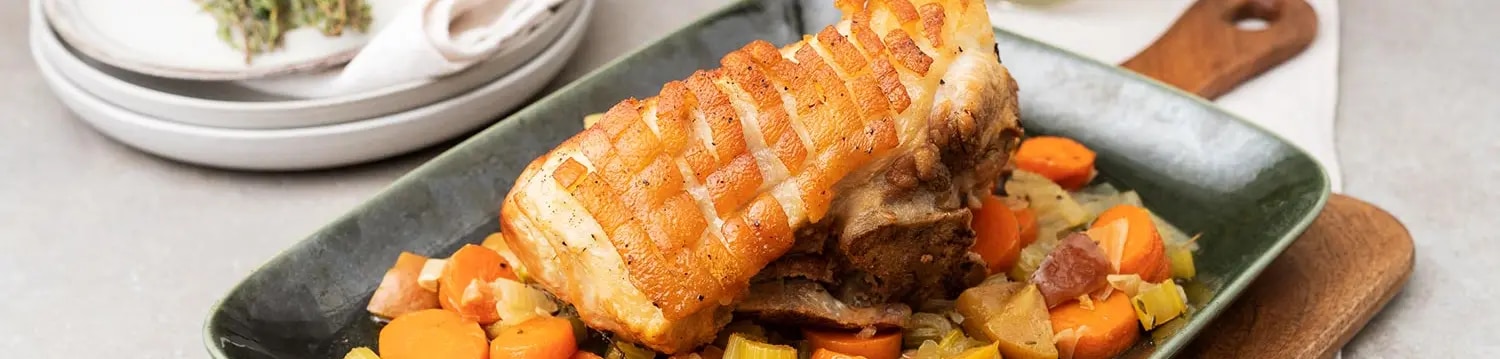 Maggi Kochratgeber Schweinebraten zubereiten 