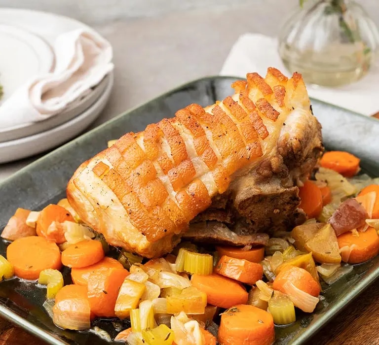 Maggi Kochratgeber Schweinebraten zubereiten 