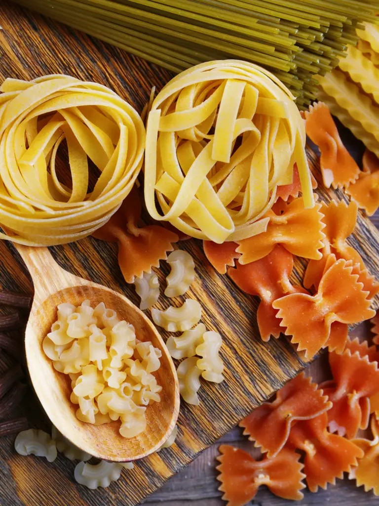 Pasta Arten
