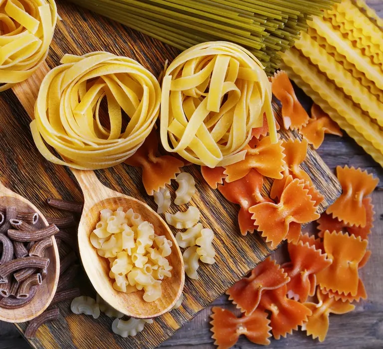 Pasta Arten