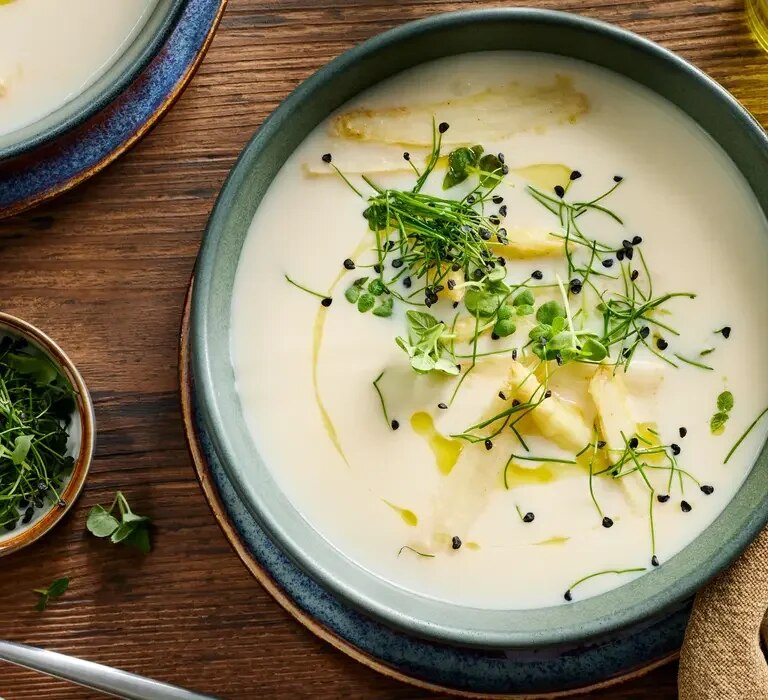 Spargelcremesuppe