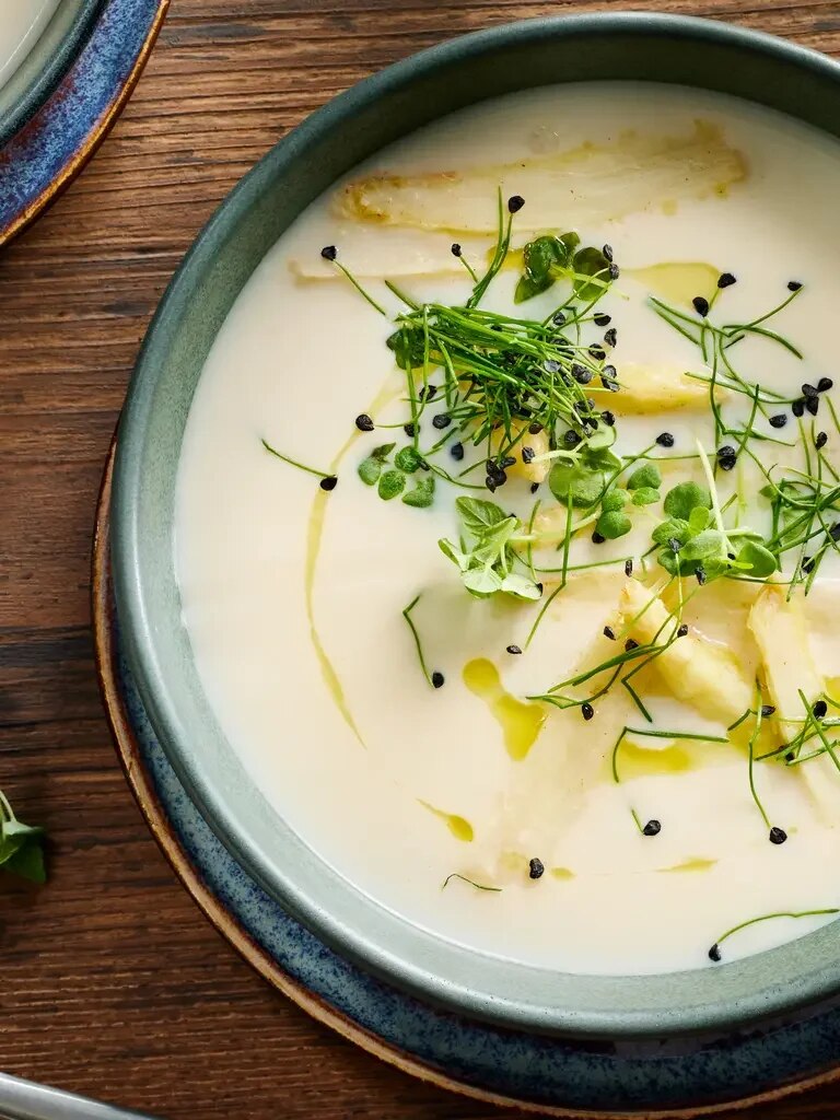 Spargelcremesuppe