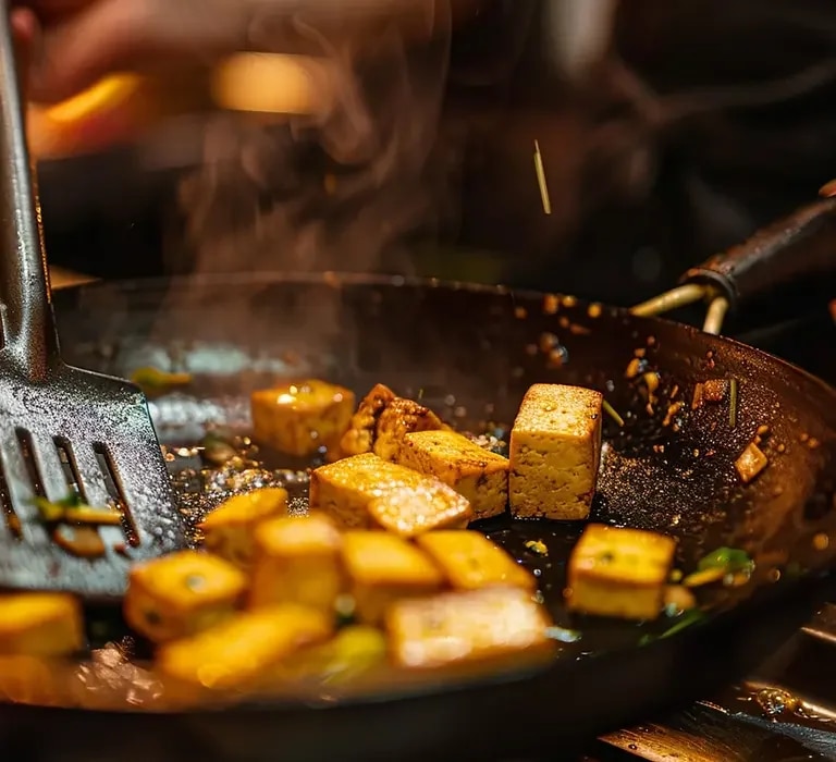 Tofu richtig braten