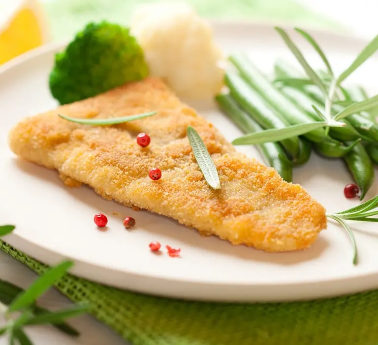 Fisch paniert