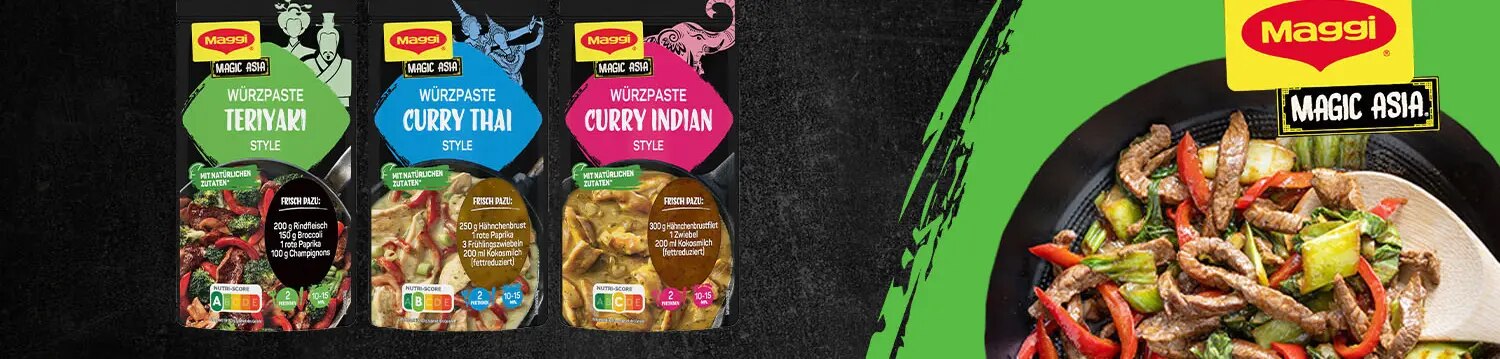 MAGGI Magic Asia Würzpasten