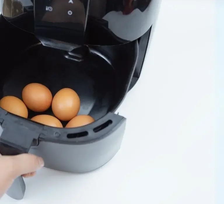 Eier kochen im Airfryer
