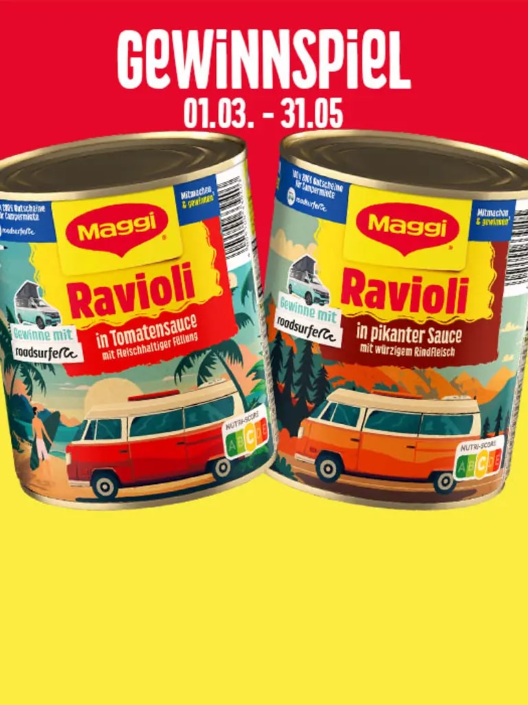 Ravioli Gewinnspiel Header