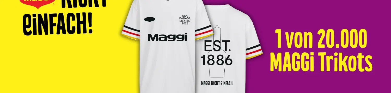 Maggi Kickt WM Promo