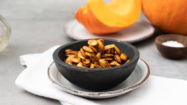 Kürbiskerne rösten