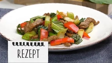 Pak Choi Beef Teriyaki