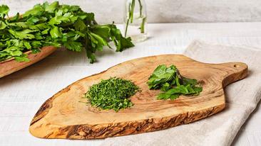 Kräuter richtig zerkleinern