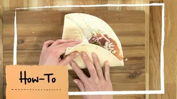 Wraps wickeln wie in Mexiko