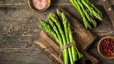 Grüner Spargel: intensiv und aromatisch