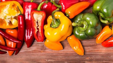 Paprika richtig schneiden