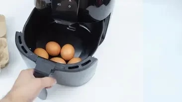 Eier im Airfryer richtig kochen