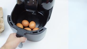 Eier im Airfryer richtig kochen