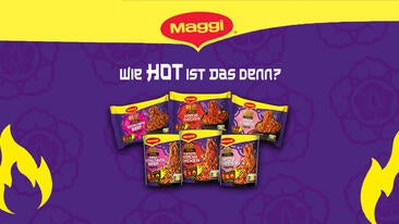 Korean Noodles Header mit allen Produkten