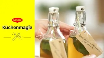 Basilikum Orangen Balsamico
