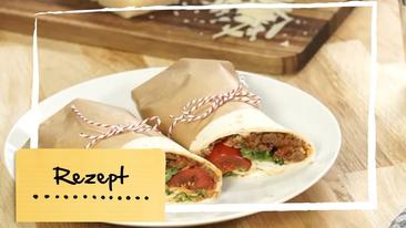 Veggie Bolognese Wraps 