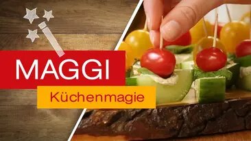 Gurken-Frischkäse-Spieße