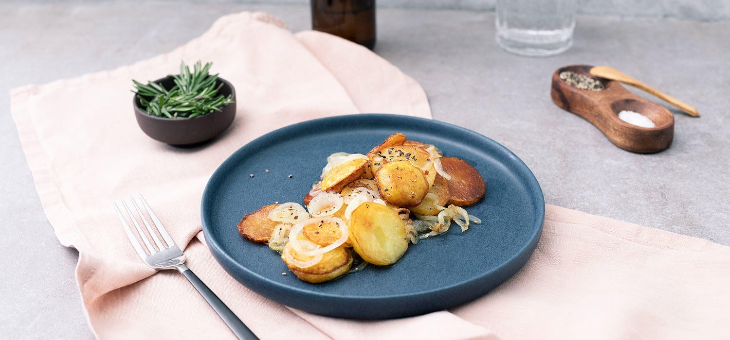 Maggi Kochstudio Header Bratkartoffeln aus rohen Kartoffeln 