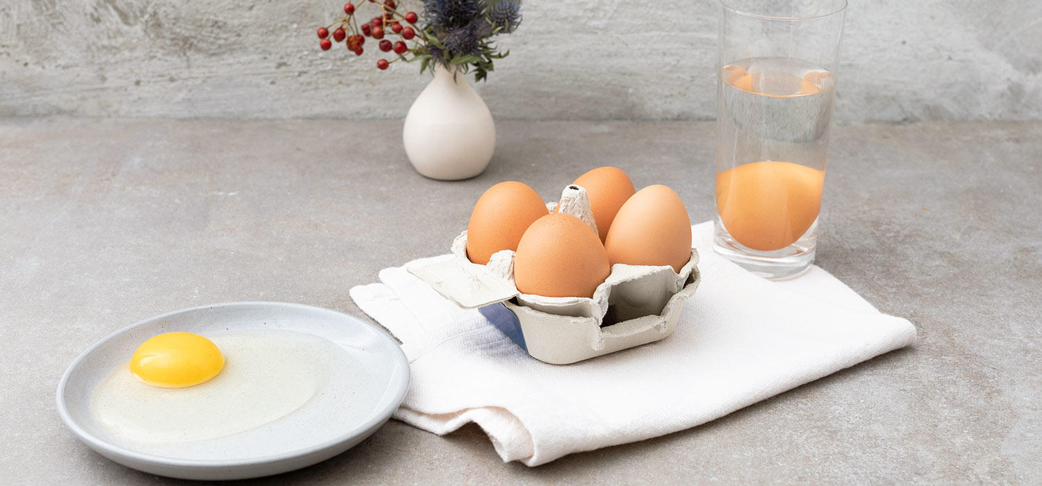 Maggi Kochratgeber die frische von Eiern testen