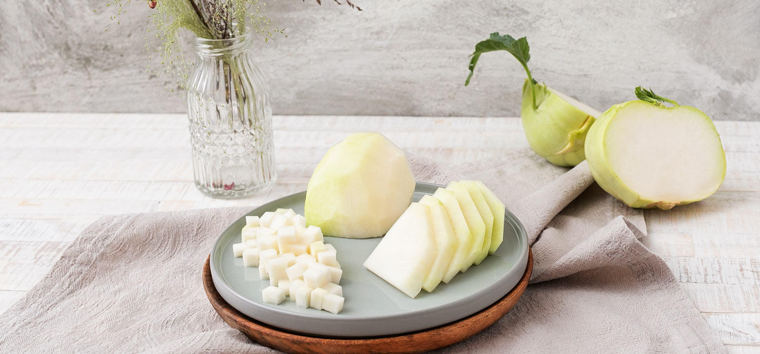 Maggi Kochratgeber Kohlrabi vorbereiten 