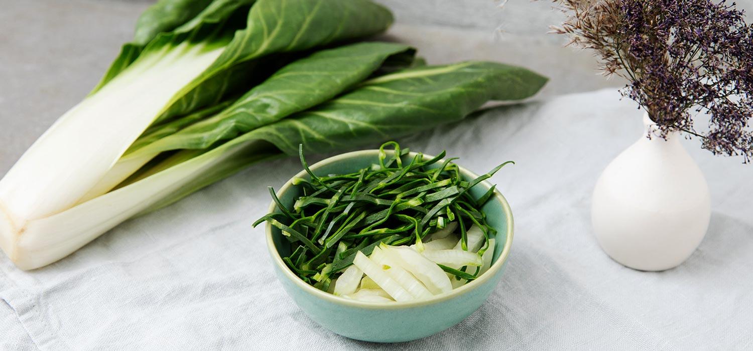 Maggi Kochratgeber Mangold vorbereiten