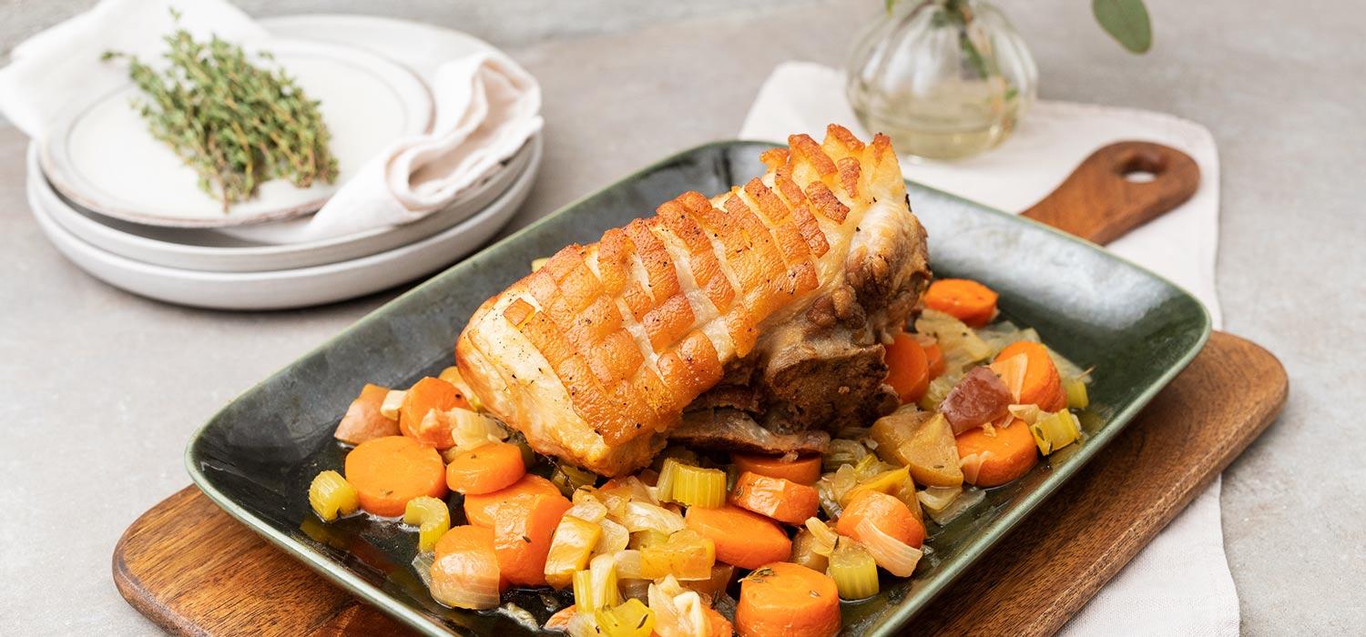 Maggi Kochratgeber Schweinebraten zubereiten 