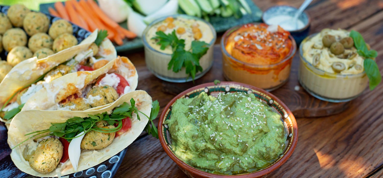 Hülsenfrüchte-picknick