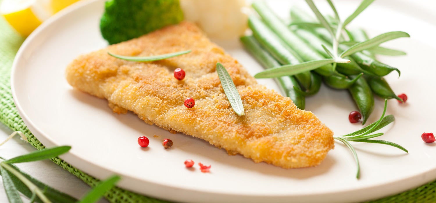Fisch paniert