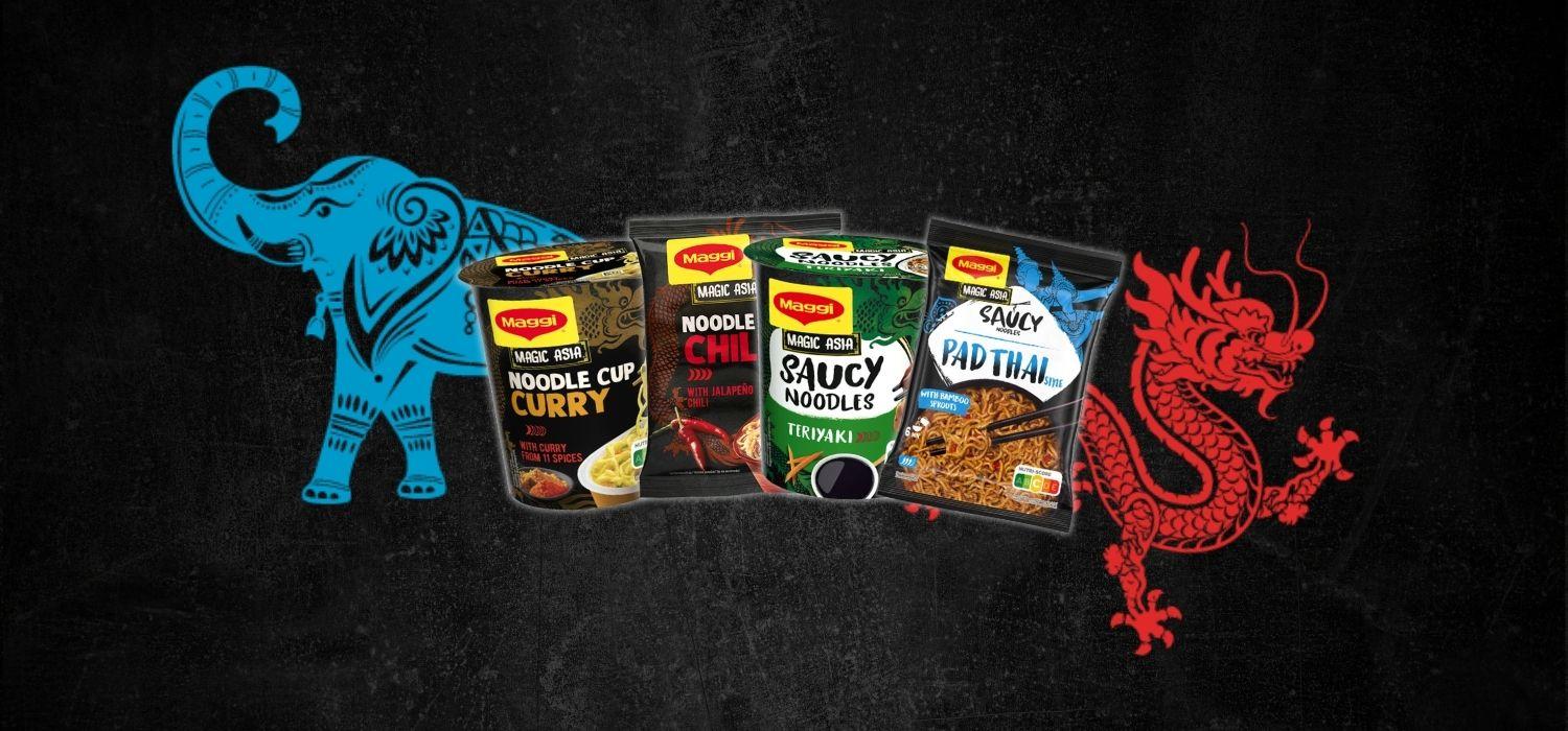 Maggi Magic Asia Noodles Banner