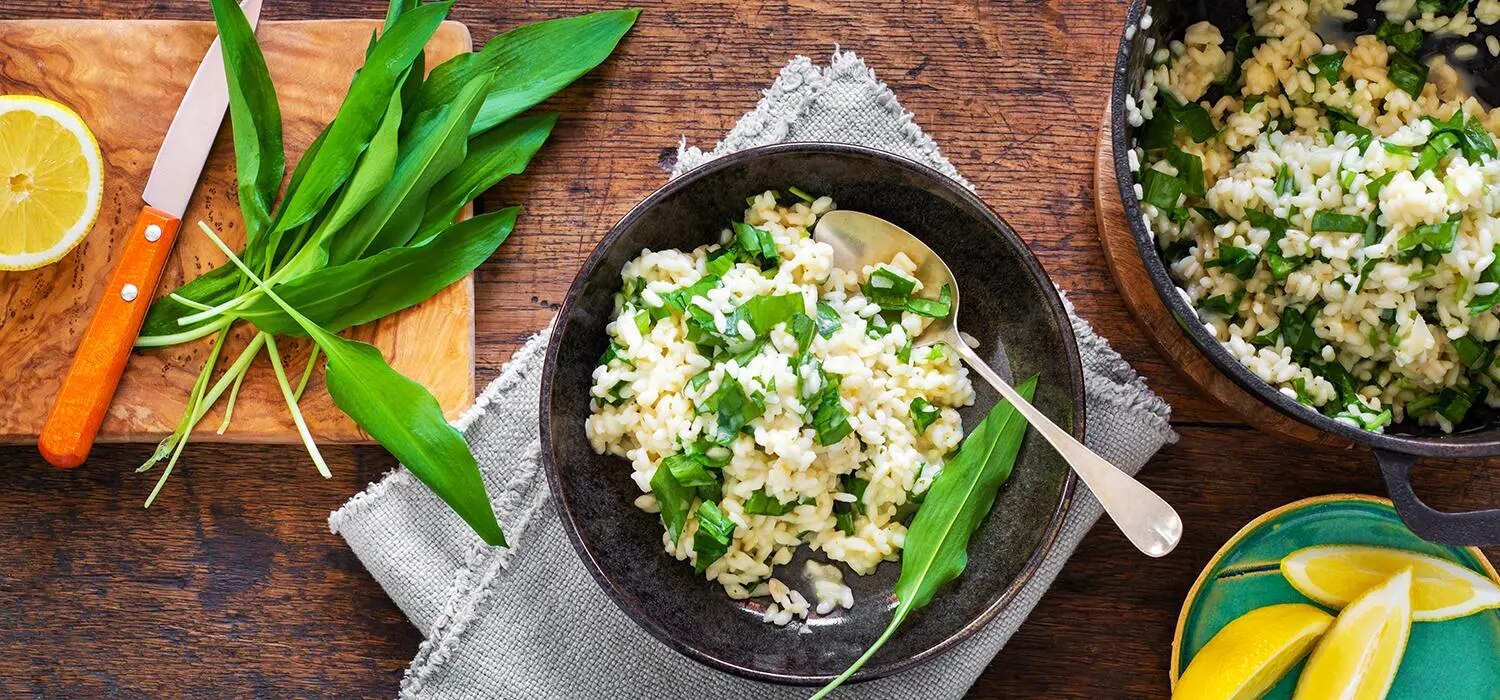 Rezeptfoto von Bärlauch Rissoto