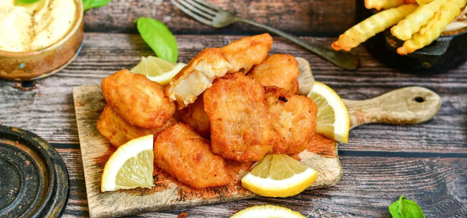 Panierter Fisch