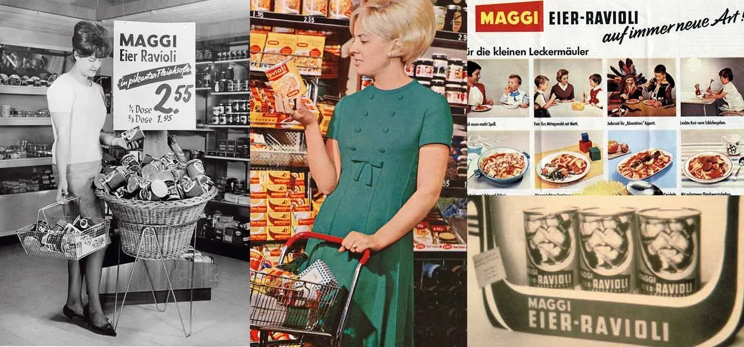 Ravioli historische Bilder