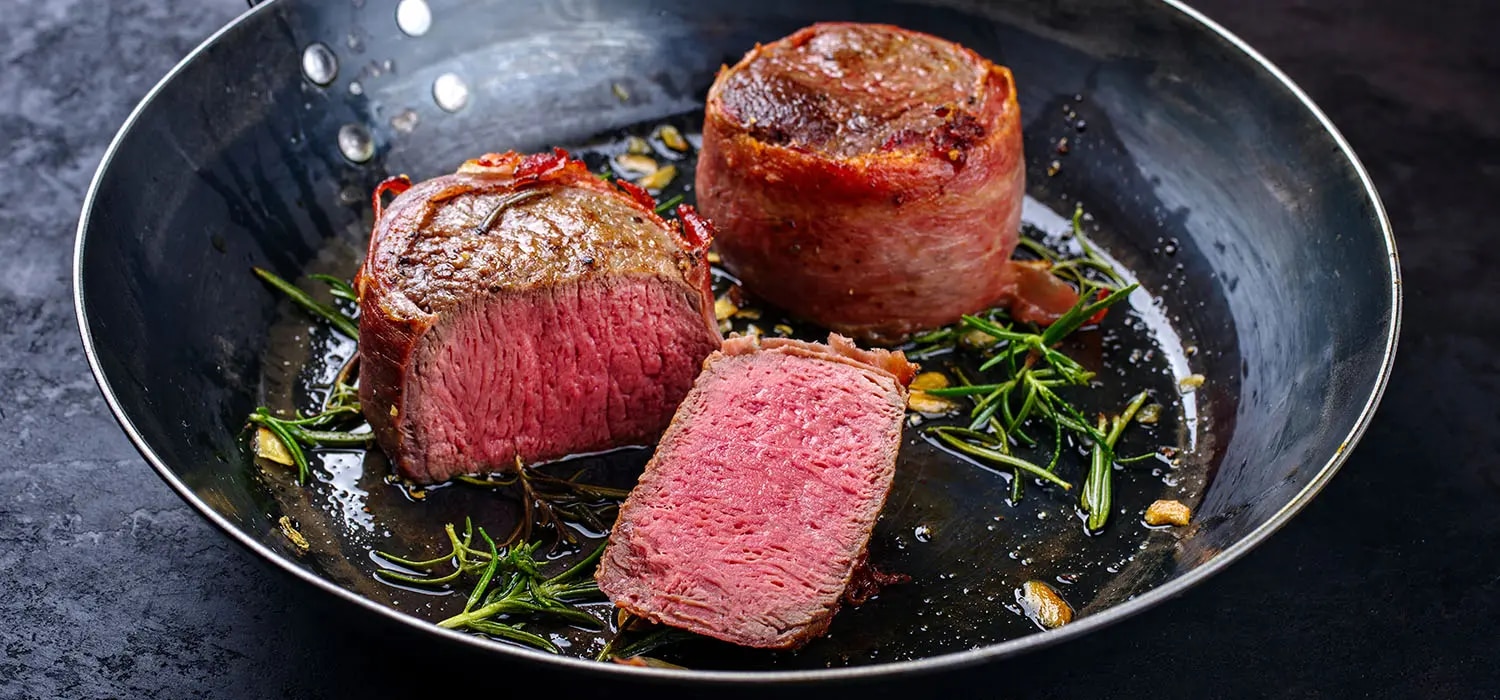 Roastbeef in der Pfanne