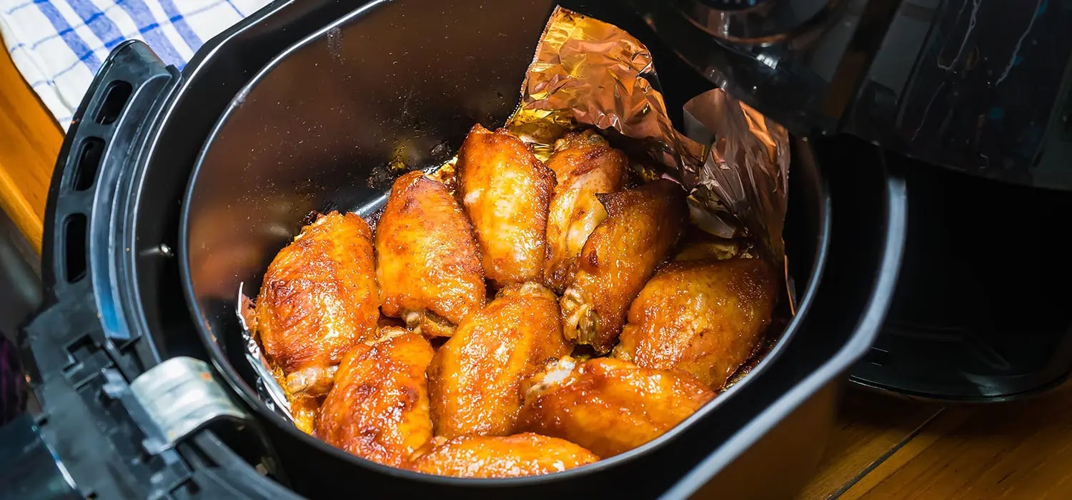 Leckere Chicken Wings im Airfryer