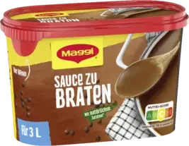 Maggi Sauce zu Braten für 3L