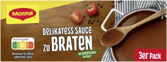 Maggi Delikatess Sauce zu Braten (3er Pack)