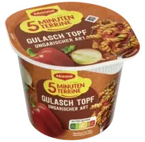 MAGGI 5 Minuten Terrine Gulasch-Topf