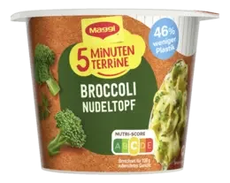 MAGGI 5 Minuten Terrine Broccoli Nudeltopf