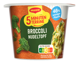 MAGGI 5 Minuten Terrine Broccoli Nudeltopf