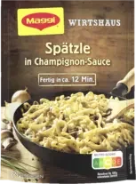 MAGGI Wirtshaus Spätzle in Champignon-Sauce